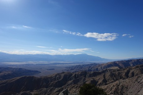 From Keys View Point, overlooking Coachella Valley and the San Andreas Fault.